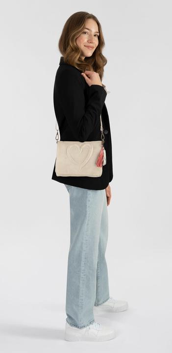 Actual product image Taschendieb Herzweg Umhängetasche Leder 29 cm