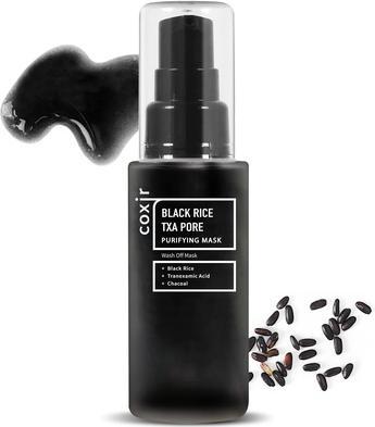Image du produit Coxir Black Rice Txa Pore Purifying Mask with Tranexamic Acid 3-in-1 Detox Serum