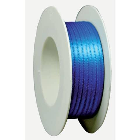 Actual product image Goldina Double satin ribbon 3mmx50m cornflower blue (Gift ribbon, 1 x)
