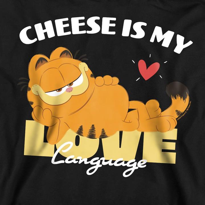 Produktbild Garfield Cheese Is My Love Language Sweatshirt (L)