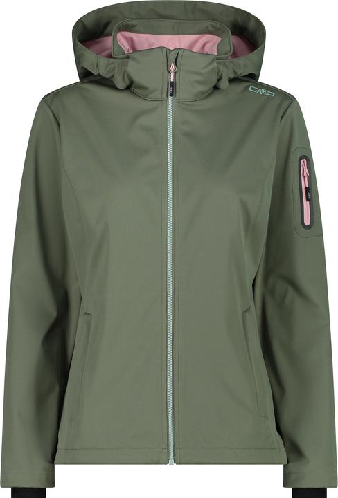 Immagine prodotto CMP Campagnolo Giacca Softshell Light da donna con cappuccio e zip (46)