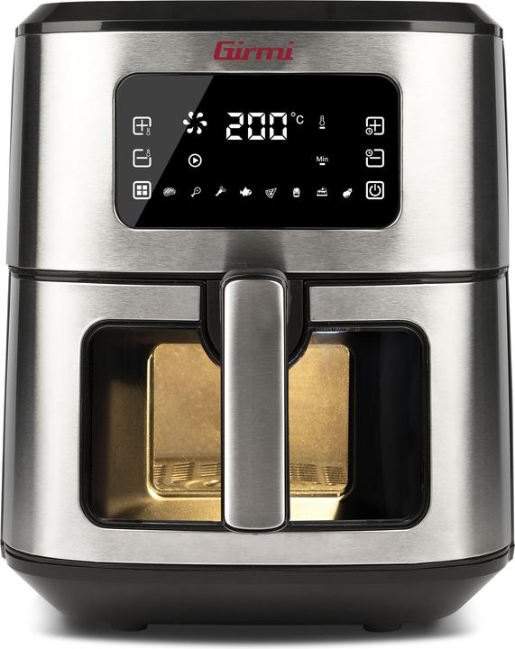 Image du produit Girmi FG8800 Friteuse Simple 6.5 L Indépendante 1700 W Friteuse à Air Chaud Noir, Acier i