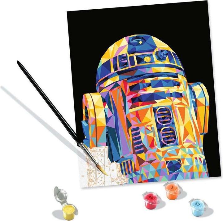 Produktbild Ravensburger CreArt - Malen nach Zahlen Star Wars - R2-D2