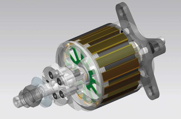 Actual product image Planet-Hobby JOKER 5060-7 V3 377 KV BRUSHLESS MOTOR