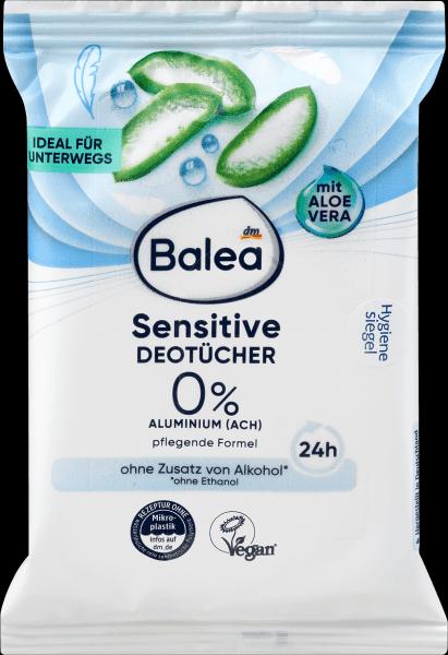Produktbild dm Balea Deotücher Sensitive (Reinigungstücher)
