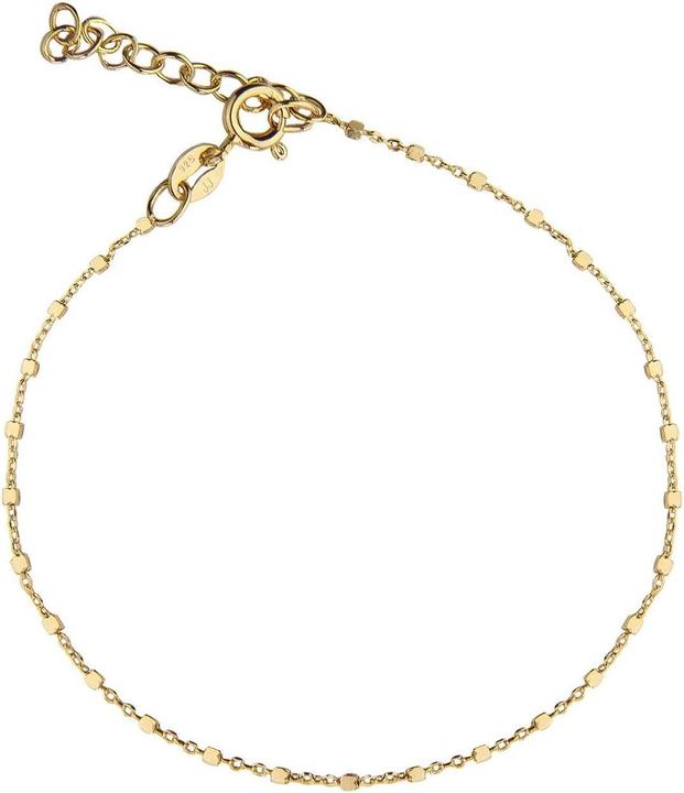 Jeberg Jewellery Armkette Celine (19 cm, 14K vergoldetem Silber)