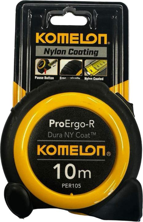 Actual product image Komelon Roulette PRO ERGO-R 10 mx 25 mm (M)