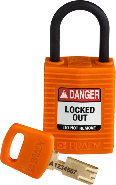 Immagine prodotto Brady Lucchetti di sicurezza SafeKey Compact in nylon