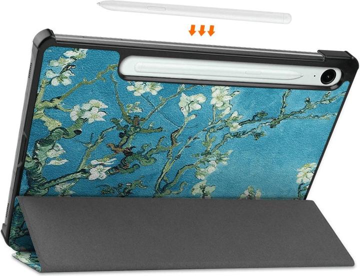 Produktbild Cover-Discount Galaxy Tab S9 FE - Tri-fold Smart Case Blüten (Galaxy Tab S9 FE)