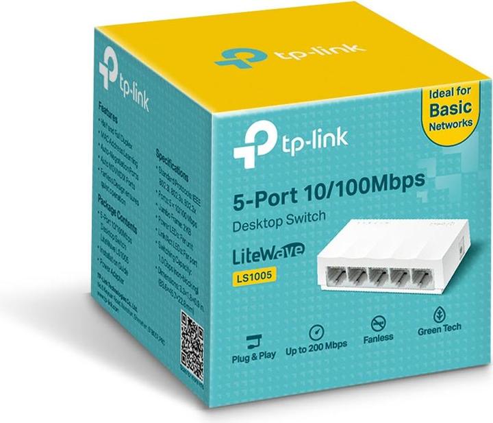 Productafbeelding TP-Link LS1005 (5 Havens)