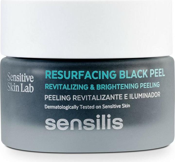 Actual product image Sensilis RESURFACING BLACK PEEL peeling revitalizante 50 gr (Exfoliation, 50 ml)