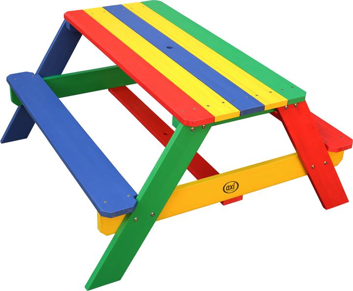 Produktbild Axi Nick Picknicktisch Regenbogen - Sonnenschirm Regenbogen