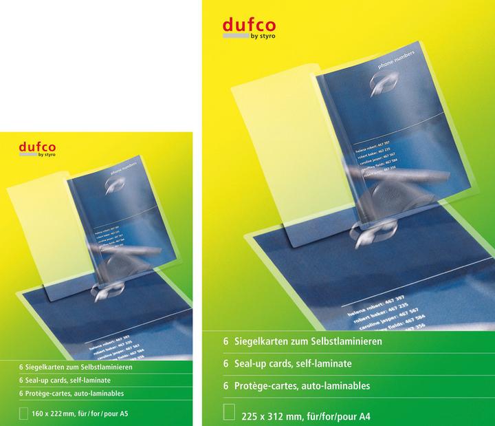 Produktbild Dufco Selbstlaminierfolien Easylaminate (A5, 6 Stück, 100 µm)