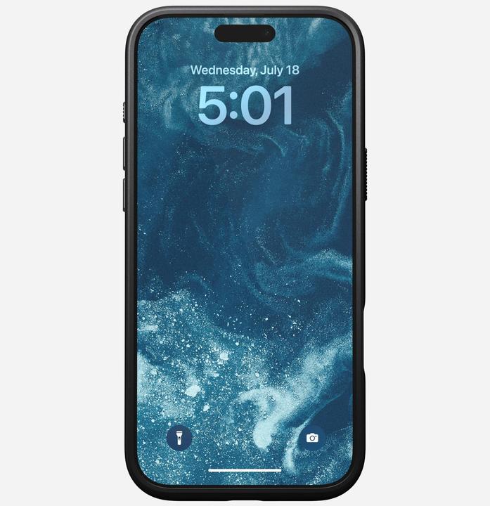 Produktbild Nomad Modern Leather Case iPhone 16 Pro Max Black (Apple iPhone 16 Pro Max)
