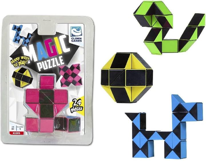 Image du produit Clown games Puzzle magique de clown 3D, 24 pièces (24 pièces)