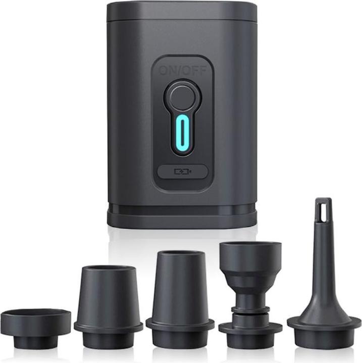 Hermex Elektrische Luftpumpe Akku-Kompressor Strom-Pumpe