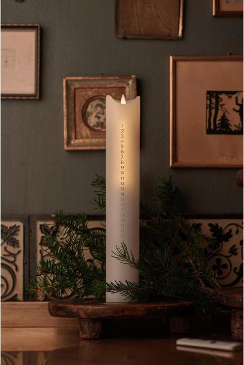 Produktbild Sirius LED-Kerzen Advent Calendar silber (1 x)