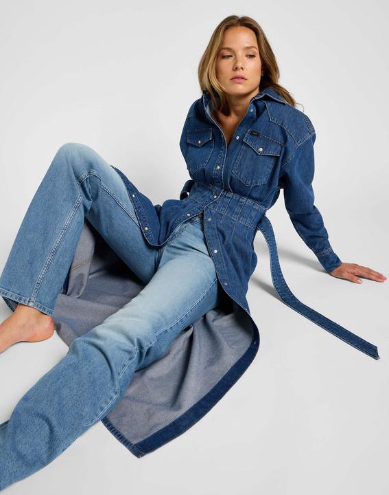 Image du produit Lee Robe en jean Belted Western Dress (XS)