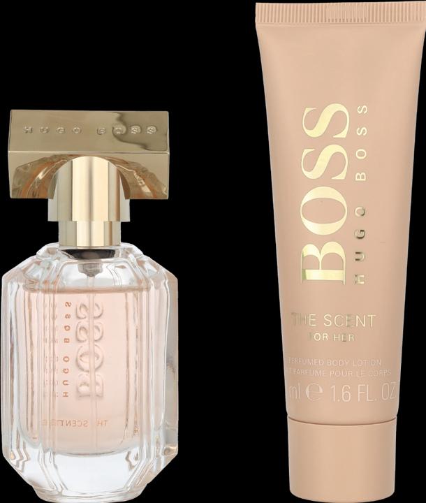Actual product image Hugo Boss The Scent for Her Christmas 2023 Eau de Parfum 30 / Body Lotion 50 (Eau de parfum, 80 ml)