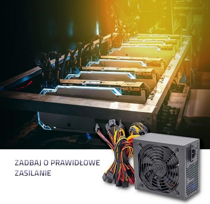 Actual product image Qoltec Wydajny Zasilacz ATX 1650W | 80 Plus Platinum (1650 W)