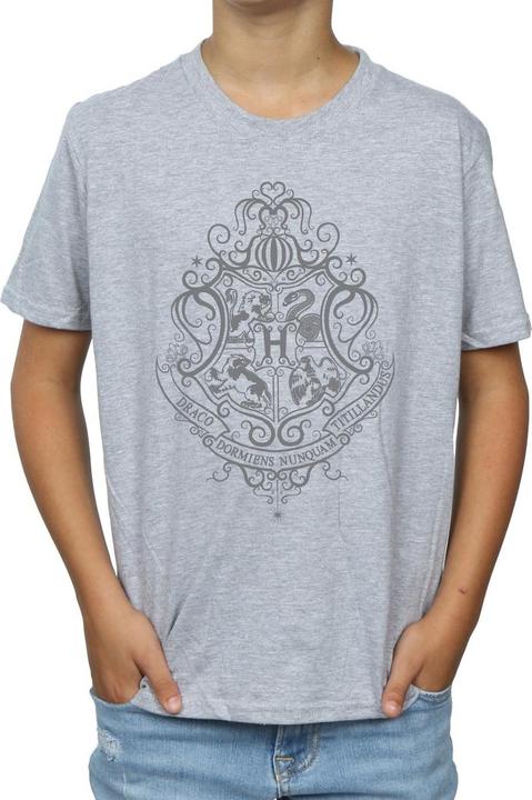 Immagine prodotto Hogwarts Draco Dormiens Crest Maglietta Ragazzi (116)