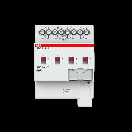 Produktbild ABB Schaltaktor 4fach 16 ASA/S4.16.2.2REG 2CDG110262R0011 (Schaltaktor)