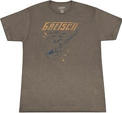 Actual product image Gretsch ® Lightning Bolt T-Shirt, brn XXL (XXL)