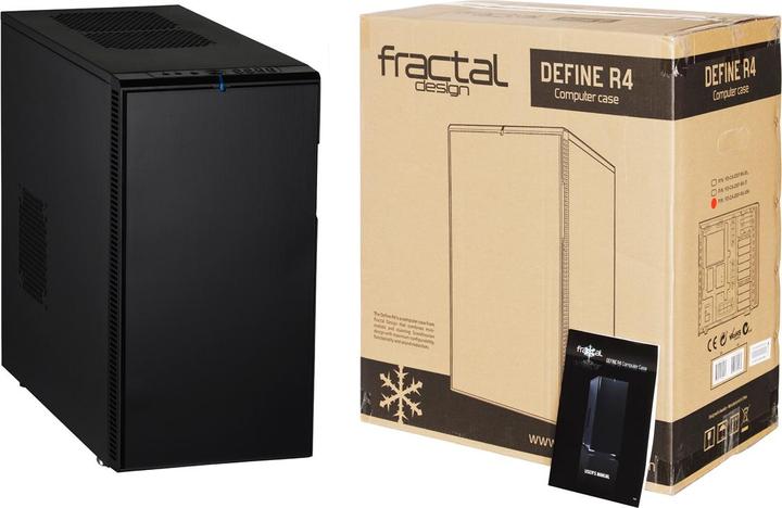 Produktbild Fractal Define R4 - Black Pearl (ATX, mATX, Mini-ITX)