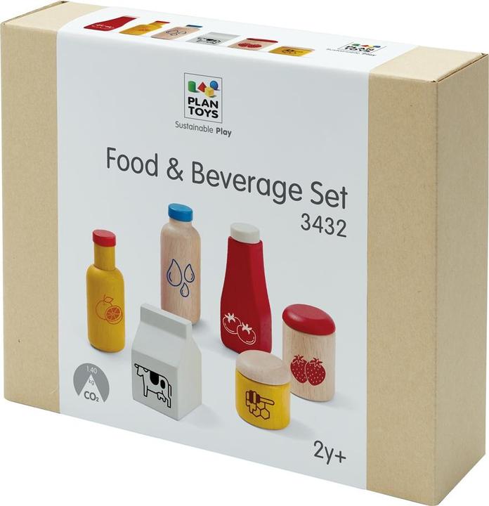 Actual product image Plantoys Food and drink set