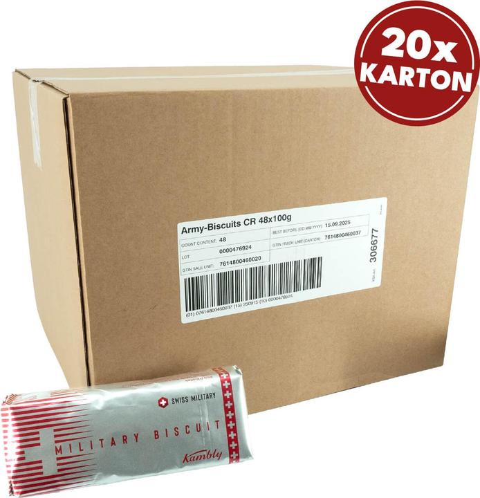 Produktbild Kambly Army-Biscuits (1 Stk., 100 g)