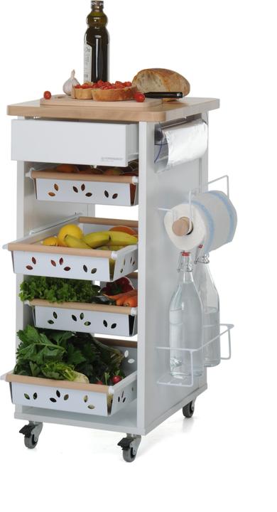 Produktbild Foppapedretti Foppa Bistrot Küchenwagen Nussbaum 4