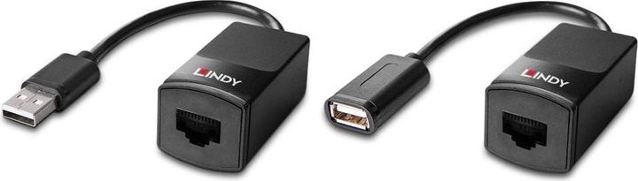 Actual product image Lindy 60m USB 1.1 Cat.6 Extender Basic 60m USB 1.1 Extension (CAT6, 60 m)