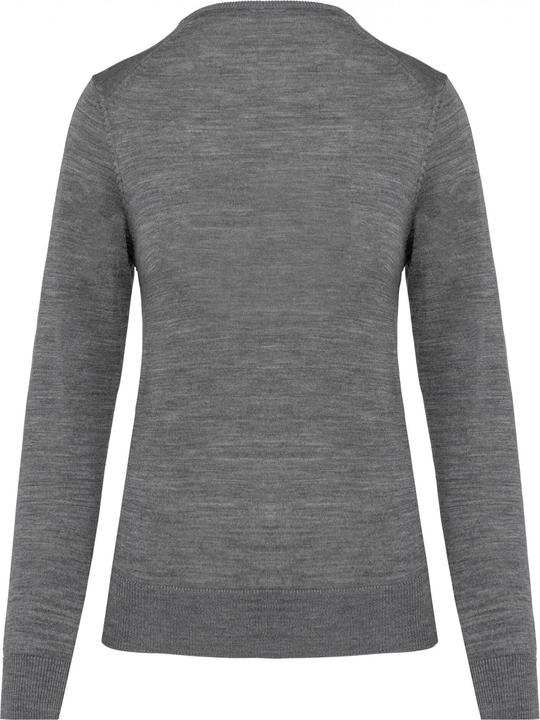 Actual product image Kariban Women's merino v-neck sweater (XS)