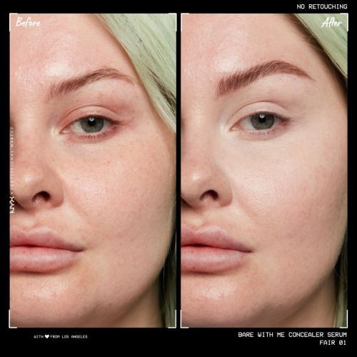 Produktbild NYX Professional Make-Up Bare With Me Concealer Serum (1 Fair)