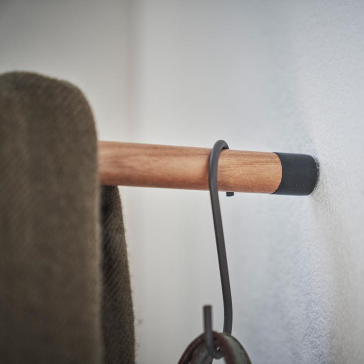 Actual product image Yamazaki CORNER TOWER coat rack