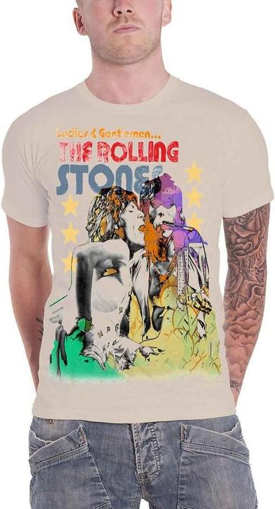 The Rolling Stones Mick & Keith TShirt wasserfarben