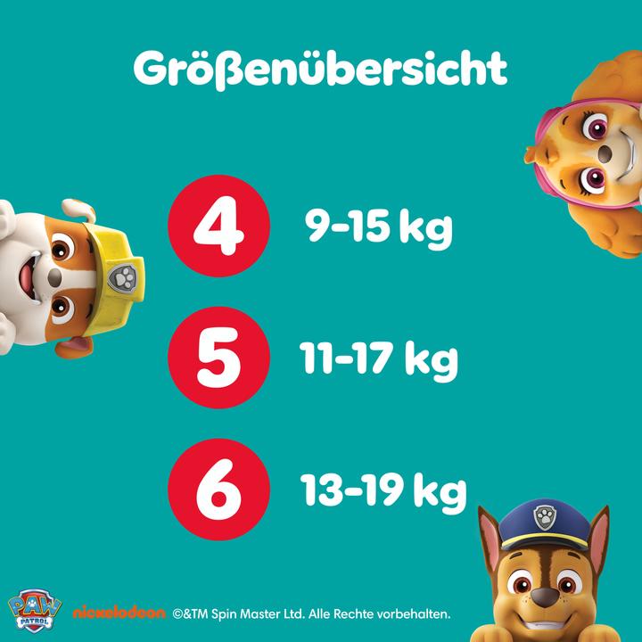 Immagine prodotto Pampers Baby-Dry Pants Paw Patrol (Dimensione 6, Pacco mensile, 138 Pezzo/i)