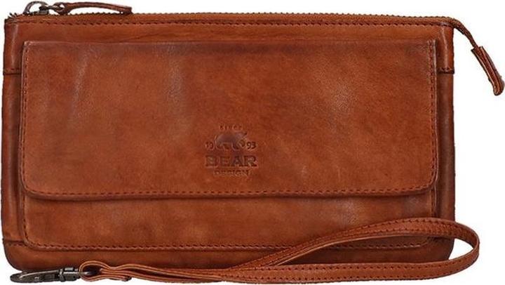 Immagine prodotto Bear Rock Bärende Design Romy Leren Crossbodytas - Cognac