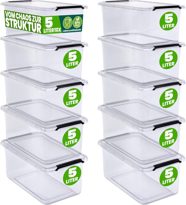 Produktbild Deuba Aufbewahrungsbox (30 x 20 x 12 cm, 5 l)