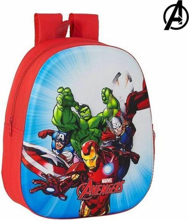 Produktbild Kinderrucksack 3D The Avengers Rot (10 l)