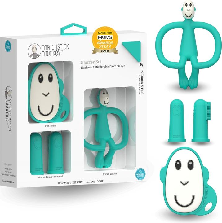 Produktbild Matchstick Monkey Beissring 'Affe' Starter Set