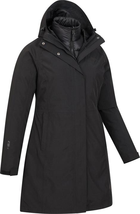 Immagine prodotto Mountain Warehouse Alaskan Giacca Lungo 3 In 1 Donna (32 D)