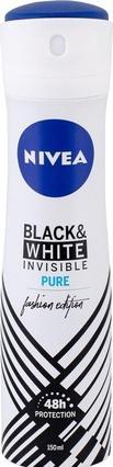 NIVEA Invisible For Black & White 48h (Spray, 150 ml)