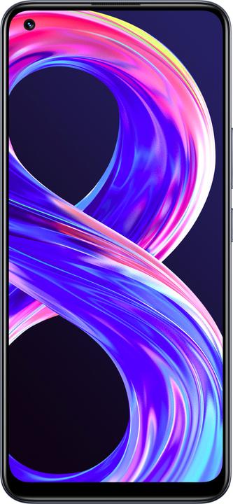 Produktbild realme 8 Pro (8GB) (128 GB, Punk Black, 6.43", Dual SIM, 108 Mpx, 4G)