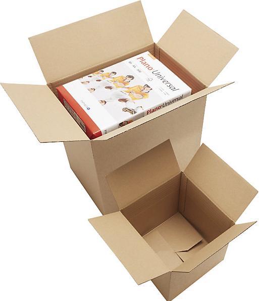 Actual product image Ratioform Quick-erect box with crash lock base, brown, internal LxWxH 350 x 250 x 200 mm (1 x)