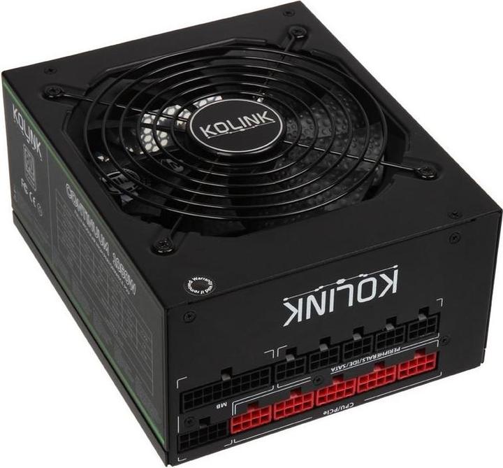 Actual product image Kolink Continuum 80 PLUS Platinum power supply, modular - 1050 Watt (1050 W)