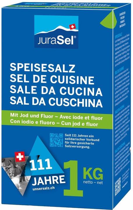 Schweizer Salinen Sel de table (1000 g)