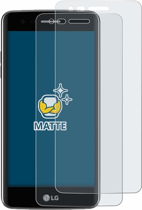 Actual product image BROTECT Anti-glare screen protector matt (2 Piece, LG K8 2017)