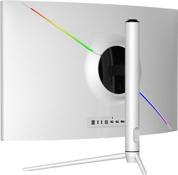 Actual product image Itek Ecran incurvé 27" GGC Quad HD (Blanc) 240Hz (2560 x 1440 pixels, 27")