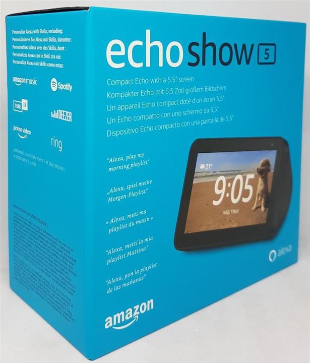 Actual product image Amazon Echo Show 5 (Amazon Alexa)